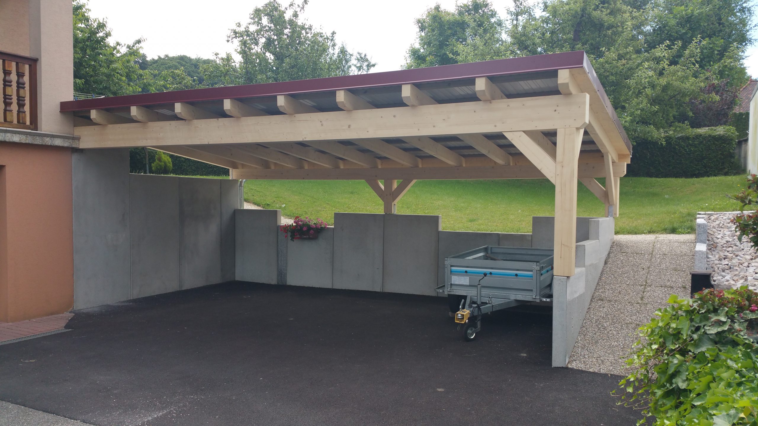 Carports double place