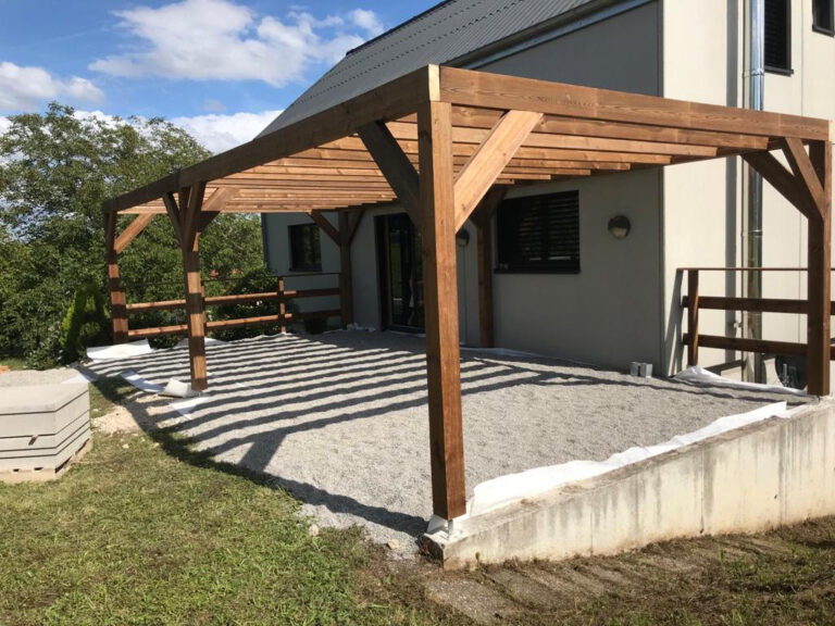 Pergola en bois